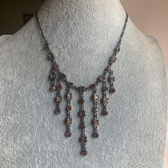 Cookie Lee Cascading Dangle Necklace - NWOT - Picture 5 of 9